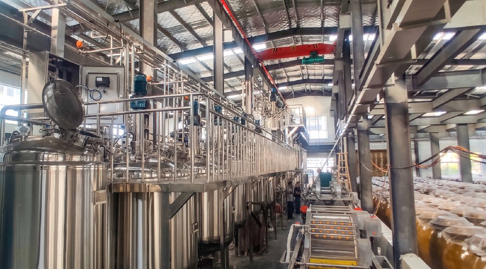 果酒生产线原浆的细度分析